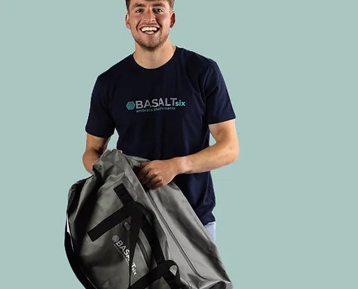 BASALTsix Drybag 70 litre Dufflebag