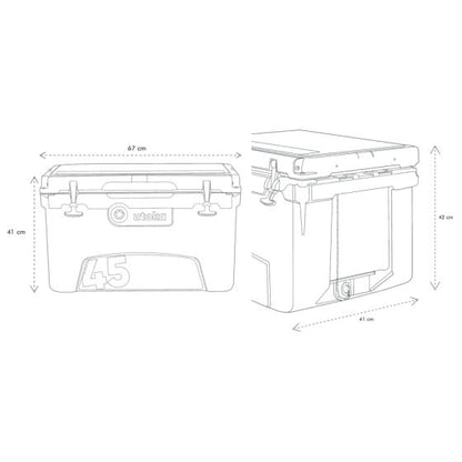 Utoka 45 Cool Box (42 litre / 42 cans)